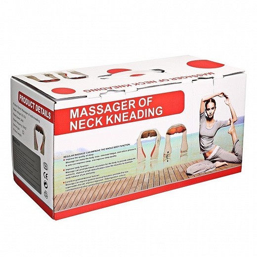 Купить Массажер для шеи, плеч и спины ИК-прогревом Massager of Neck Kneading