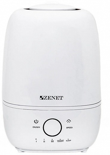Купить Увлажнитель воздуха ультразвуковой ZENET ZET-409