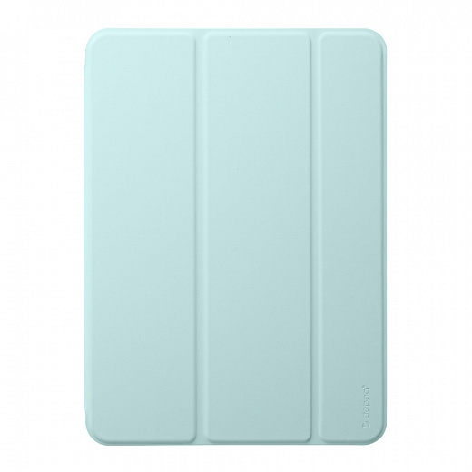 Купить Чехол-подставка Wallet Onzo Basic для Apple iPad Air 10.9 (2020), мятный, PET синий, Deppa