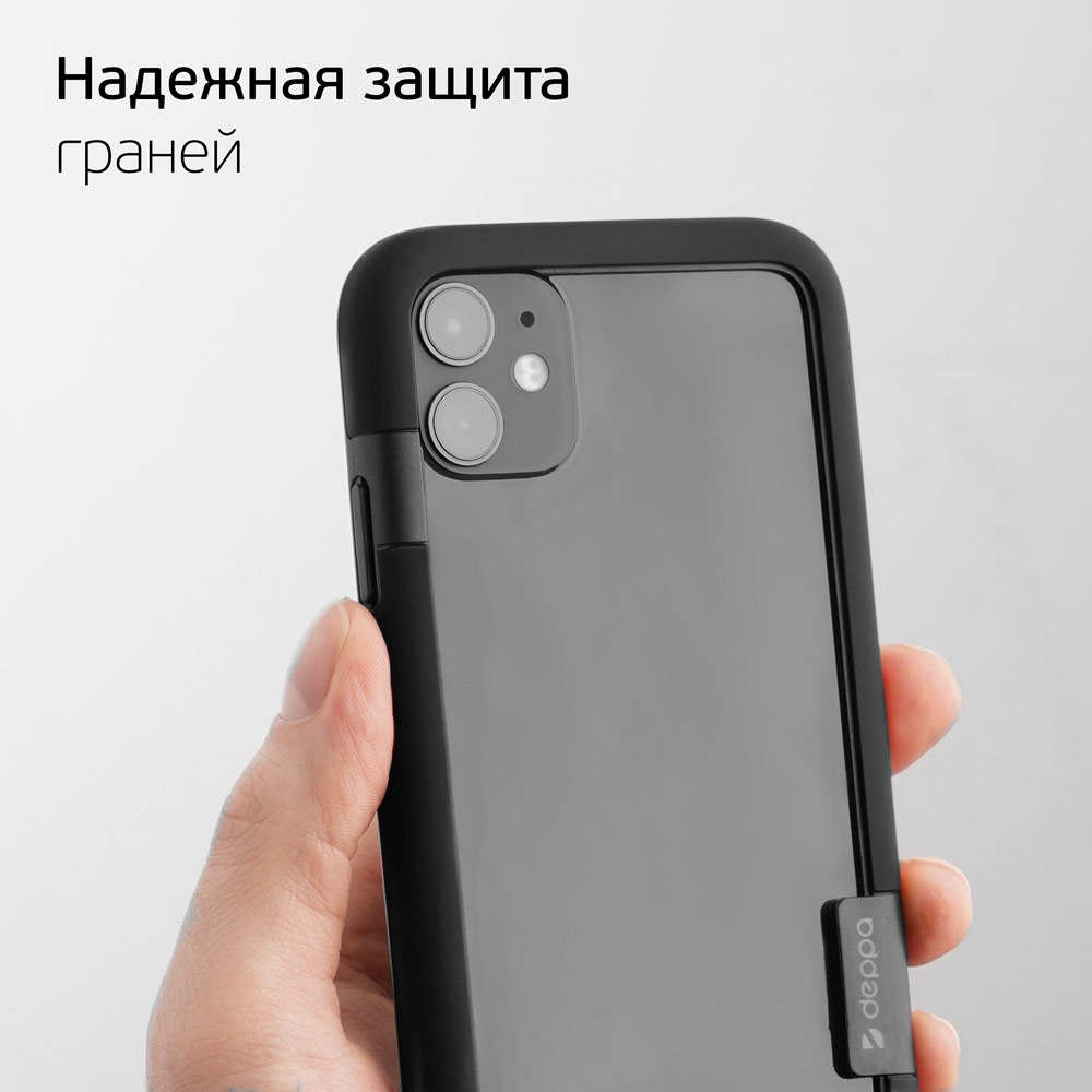 Купить Бампер защитный Soft Bumper для Apple iPhone 11, Deppa | Мелеон