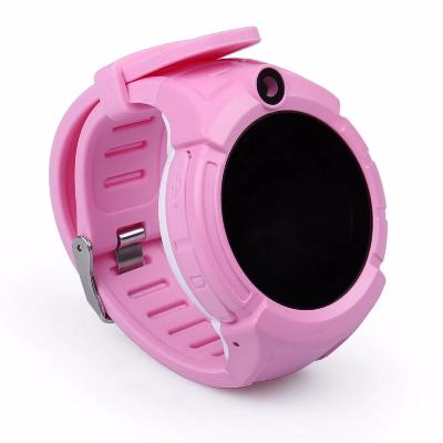 фото Детские gps часы smart baby watch q360 с фонариком, розовый