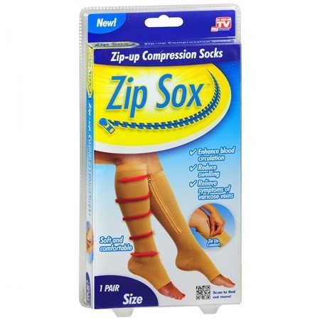 фото Компрессионные гольфы zip sox, s-m