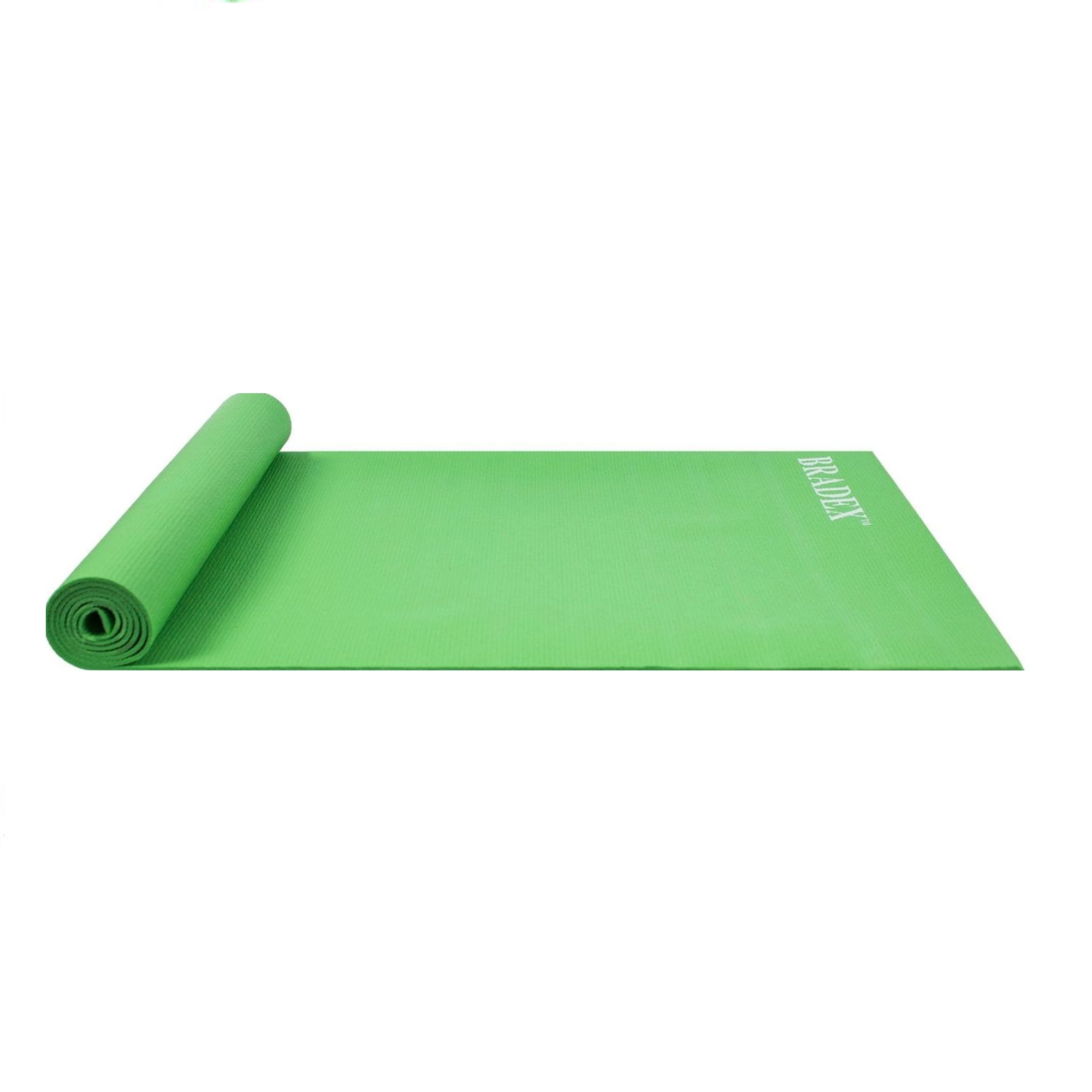 фото Коврик для йоги и фитнеса bradex sf 0681, 173*61*0,4 см, зеленый