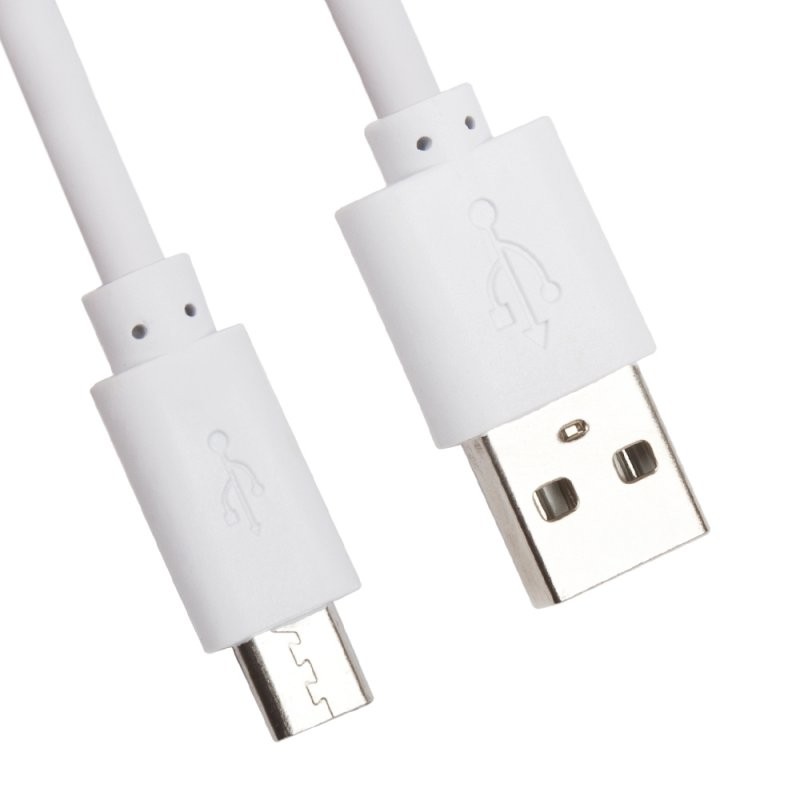 

USB кабель «LP» Micro USB 3 метра (коробка/белый)