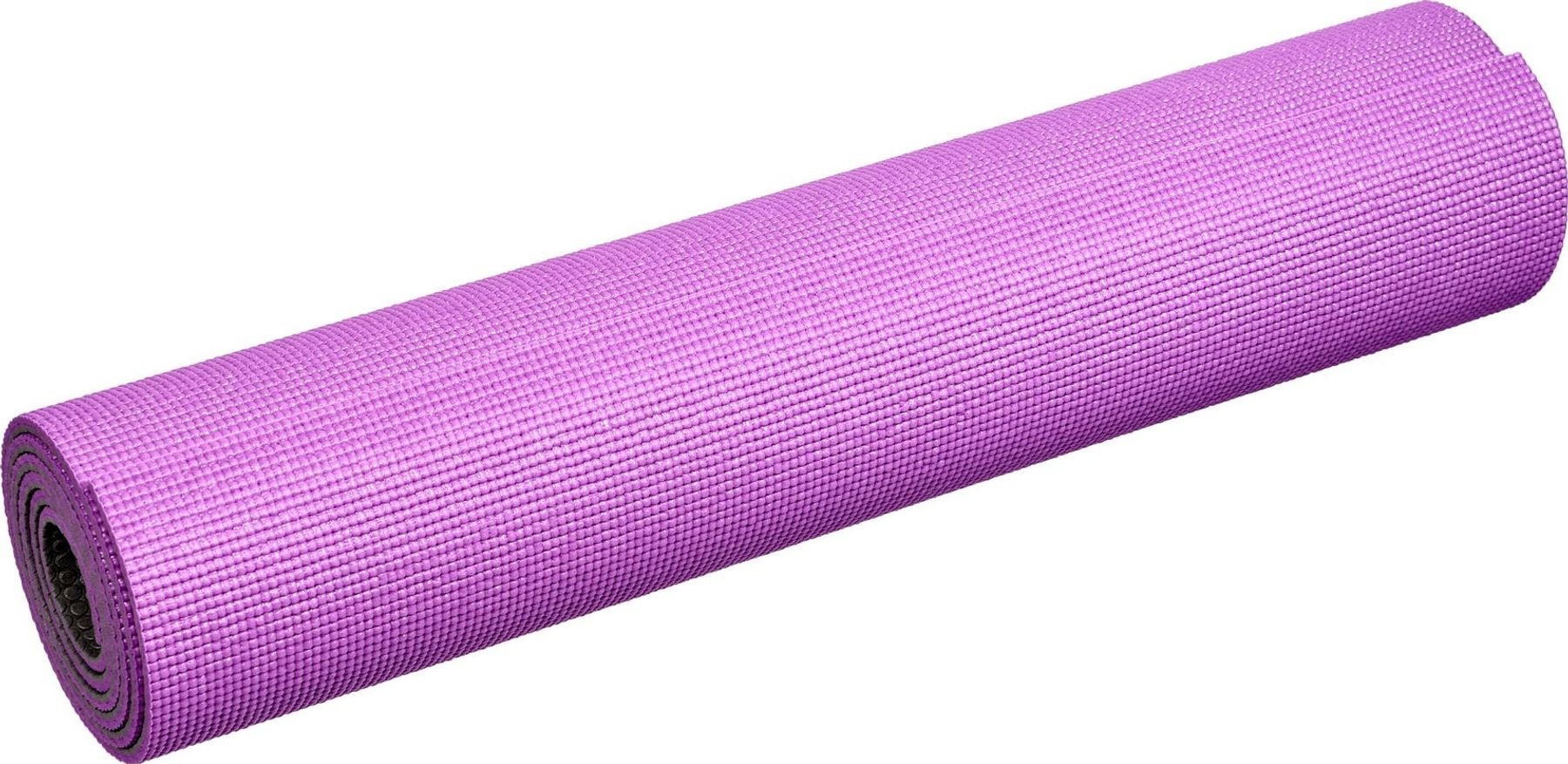 фото Коврик для йоги и фитнеса bradex sf 0688, 183*61*0,6 см, двухслойный фиолетовый