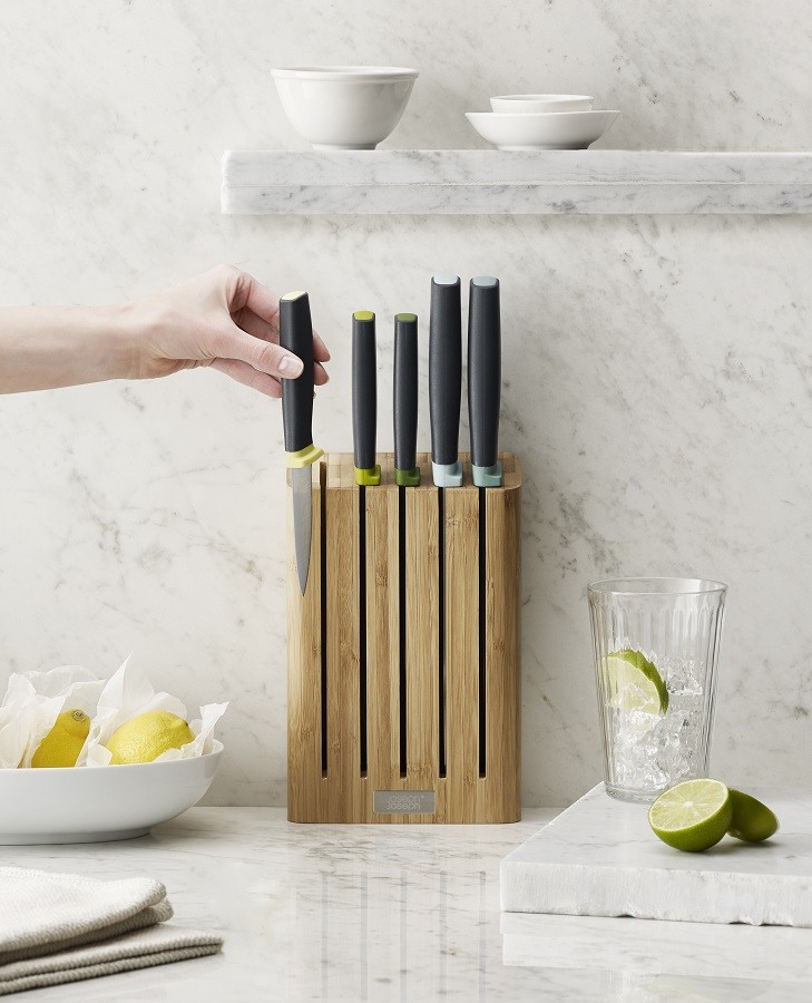 фото Набор ножей elevate™ knives bamboo в подставке из бамбука