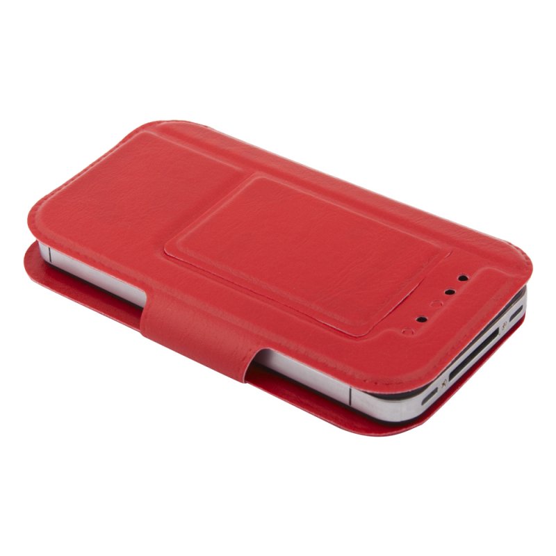 фото Чехол «lp» раскладной универсальный для телефонов размер l 120х56мм (красный/коробка)