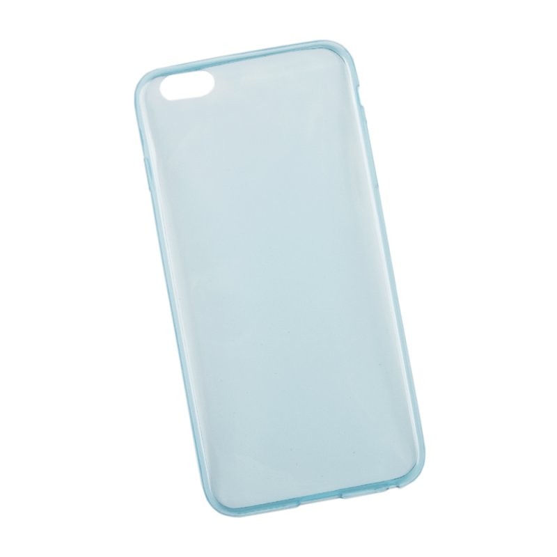 фото Силиконовый чехол «lp» для iphone 6 plus/6s plus tpu (синий) коробка