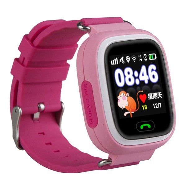 фото Smart baby watch g72 - умные детские часы с gps, розовый