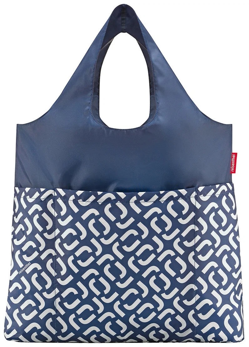 

Сумка складная Mini maxi shopper plus signature navy