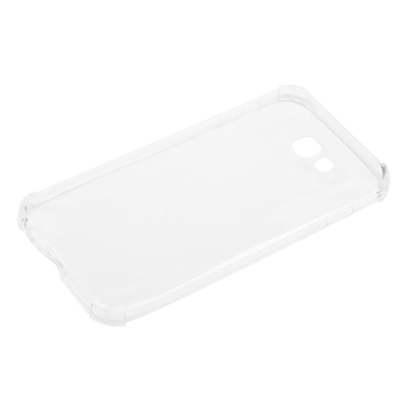 фото Силиконовый чехол «lp» для samsung a3 2017 ударопрочный tpu armor case (прозрачный) европакет