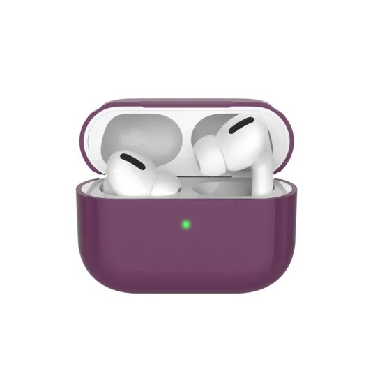 Чехол силиконовый Deppa Ultra Slim для AirPods, бургунди от MELEON