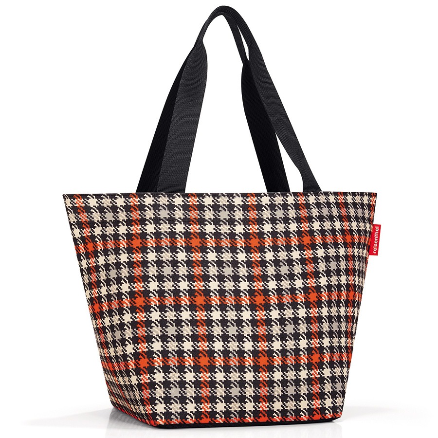 фото Сумка shopper m glencheck red