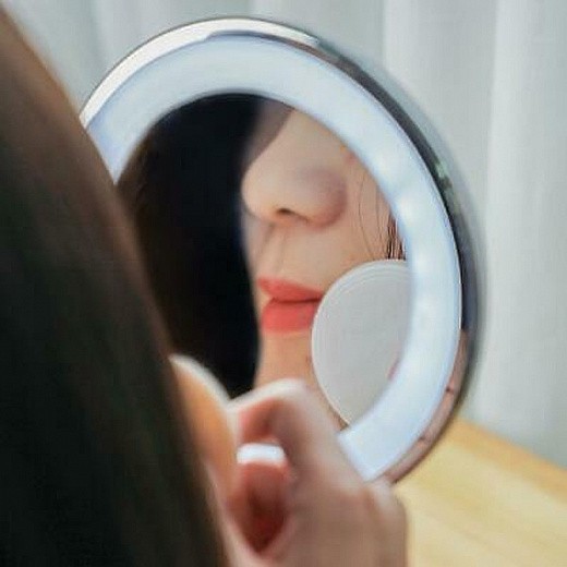 Зеркало my flexible mirror с х10 увеличением подсветкой и гибкой ножкой